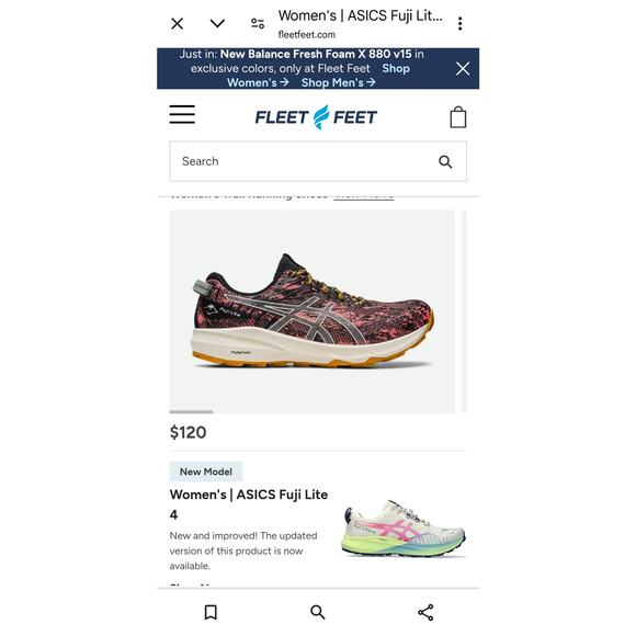 ASICS Fuji Lite 3 size 7 - Picture 8 of 9